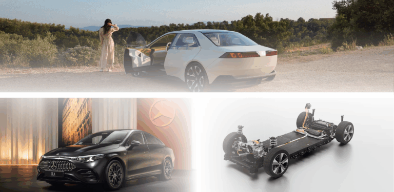 Approche comparée de BMW et Mercedes dans le premium électrique : design, technologie, plateformes, expérience utilisateur.