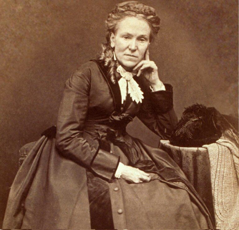 Portrait de Mathilda Joslyn Gage, militante féministe et inspiratrice de l’effet Mathilda