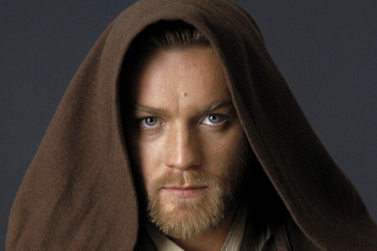 Obi-Wan Kenobi en tenue sobre, utilisé comme miroir critique d’une représentation occidentale contemporaine et dépolitisée de Jésus.